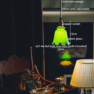 Celako™ Vitona Pendant Light | Glass Mid Century Modern Bedroom Lighting