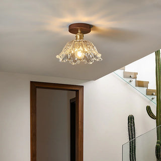 Celako™ Vitrine Ceiling Light | Aluminum Glass Living Room Lighting