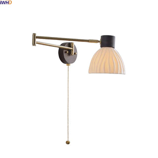 Celako™ Alura Wall Light | Ceramic Bedside Lighting
