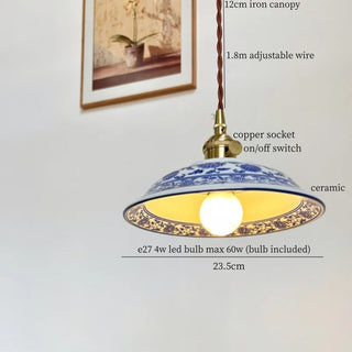 Celako™ Hanami Pendant Light | Ceramic Wabi Sabi Modern Kitchen Island Lighting