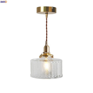 Celako™ Vitralla Pendant Light | Clear Glass Vintage