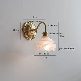 Celako™ Vesani Wall Light | Copper Bedroom Lighting