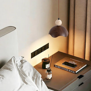 Celako™ Tivorea Pendant Light | Yellow Travertine Japan Wabi Sabi