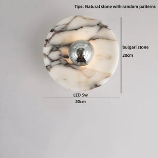 Celako™ Lumia Wall Light | Bulgari Stone Living Room Lighting
