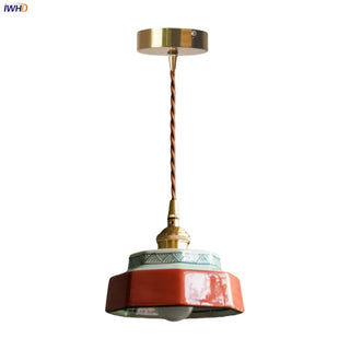 Celako™ Terraku Pendant Light | Ceramic Dining Room Lighting