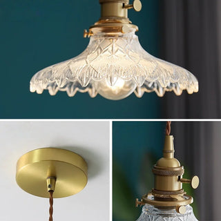 Celako™ Aurevitra Pendant Light | Glass Bedroom Lighting