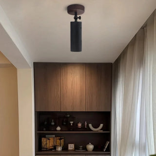 Celako™ Orbitra Ceiling Light | Black Travertine Dining Room Lighting