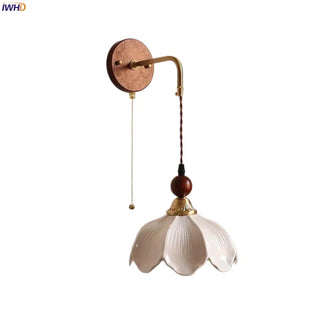 Celako™ Caoluna Wall Light | Ceramic Mid Century Modern Living Room Lighting