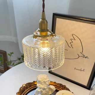 Celako™ Vitralla Pendant Light | Clear Glass Vintage