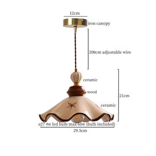 Celako™ Cerafina Pendant Light | Ceramic Kitchen Island Lighting