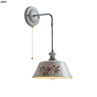 Celako™ Albarell Wall Light | Ceramic French Vintage Living Room Lighting
