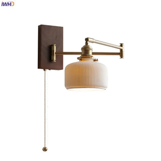 Celako™ Rotare Wall Light | Copper Bedside Lighting