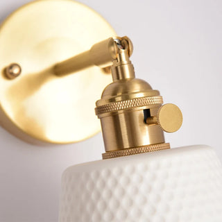 Celako™ Ivorel Wall Light | Ceramic Bedroom Lighting