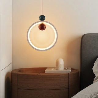 Celako™ Auratum Pendant Light | Yellow Travertine Kitchen Island Lighting