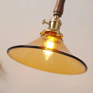 Celako™ Ambriva Pendant Light | Amber Glass Dining Room Lighting