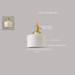 Celako™ Seramia Pendant Light | Ceramic Dining Room Lighting