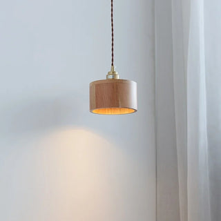 Celako™ Patinara Pendant Light | Wood Wabi Sabi Modern Bedroom Lighting