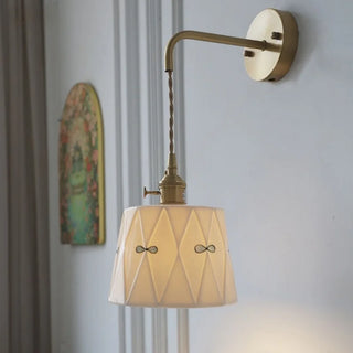Celako™ Cerene Wall Light | Ceramic Entryway Lighting