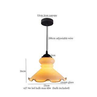Celako™ Auricone Pendant Light | Glass Vintage Bedroom Lighting