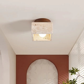 Celako™ Marvela Ceiling Light | Travertine Living Room Lighting
