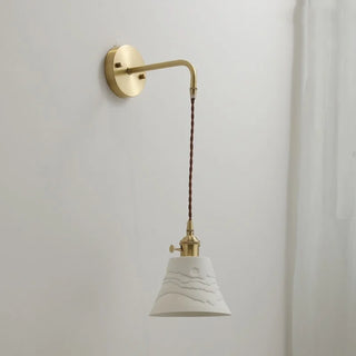 Celako™ Cerone Wall Light | Ceramic Copper Bedroom Lighting