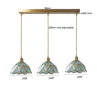 Celako™ Cuvela Pendant Light | Polished Copper Dining Room Lighting