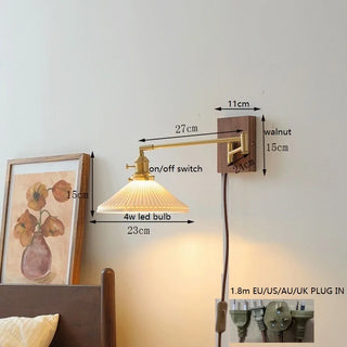 Celako™ Corala Wall Light | Copper Entryway Lighting