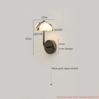 Celako™ Mycella Wall Light | Marble Living Room Lighting