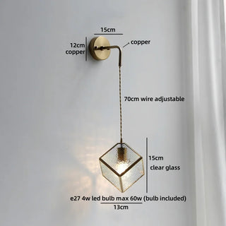 Celako™ Verdara Wall Light | Wood Bedside Lighting