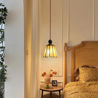 Celako™ Mosaia Pendant Light | Glass French/Tiffany/American Vintage Bedroom Lighting