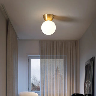 Celako™ Noceva Ceiling Light | Glass Walnut Kitchen Island Lighting