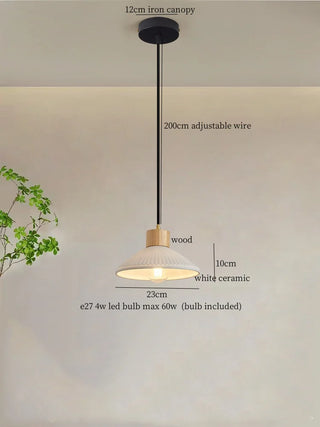 Celako™ Kaolinor Pendant Light | Ceramic Kitchen Island Lighting