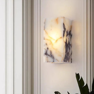 Celako™ Aurastone Wall Light | Marble Bedroom Lighting