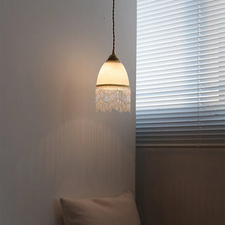 Celako™ Opaline Pendant Light | Glass Dining Room Lighting