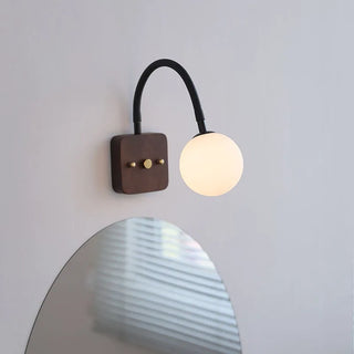Celako™ Alurea Wall Light | Glass Bedroom Lighting