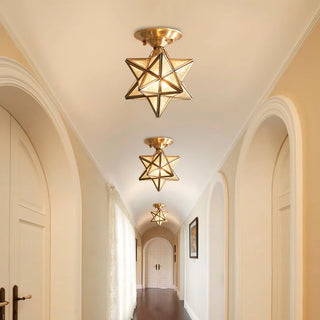 Celako™ Cupreo Ceiling Light | Copper Living Room Lighting