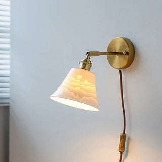 Celako™ Keramis Wall Light | Ceramic Bedroom Lighting