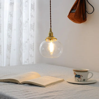Celako™ Auricella Pendant Light | Glass Bedroom Lighting