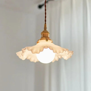 Celako™ Aurovia Pendant Light | Glass Bedroom Lighting