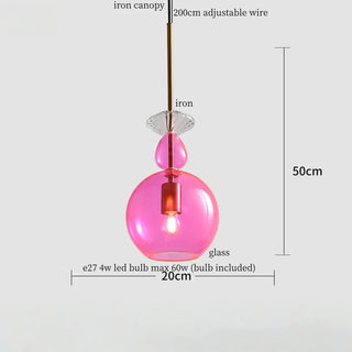 Celako™ Vetrisa Pendant Light | Glass Kitchen Island Lighting