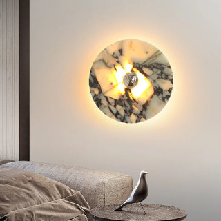 Celako™ Orbimar Wall Light | Marble Living Room Lighting