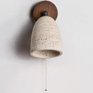 Celako™ Auretrine Wall Light | Yellow Travertine Living Room Lighting