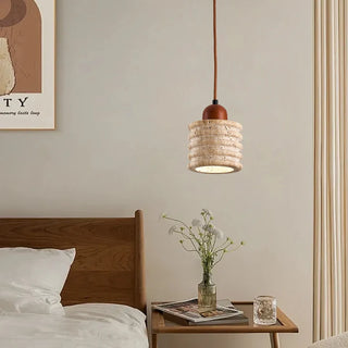 Celako™ Terrena Pendant Light | Yellow Travertine Kitchen Island Lighting