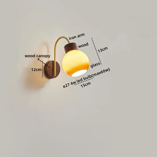 Celako™ Lutina Wall Light | Ceramic Nordic Living Room