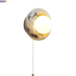 Celako™ Bulgari Wall Light | Glass Bedroom Lighting