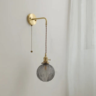 Celako™ Aureglas Wall Light | Glass Bedroom Lighting