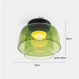 Celako™ Ambrise Pendant Light | Glass Dining Room Lighting