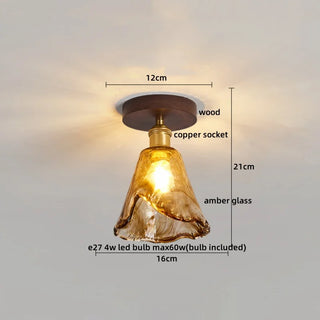 Celako™ Floriva Ceiling Light | Resin Dining Room Lighting