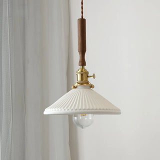 Celako™ Lumicera Pendant Light | White Ceramic Living Room Lighting