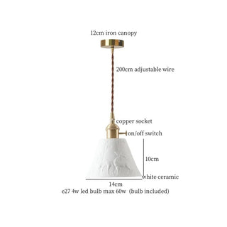 Celako™ Argiluna Pendant Light | Ceramic Nordic Minimalism